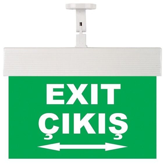 Mutlusan CEXA-8-06 EXIT-Acil Aydınlatma Armatürü 102 038 000806