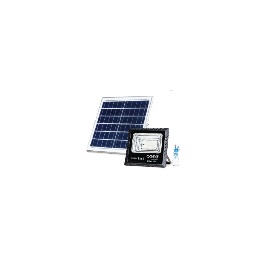 NOAS YL71-0301-S 300W Solar LED Projektör Kumandalı