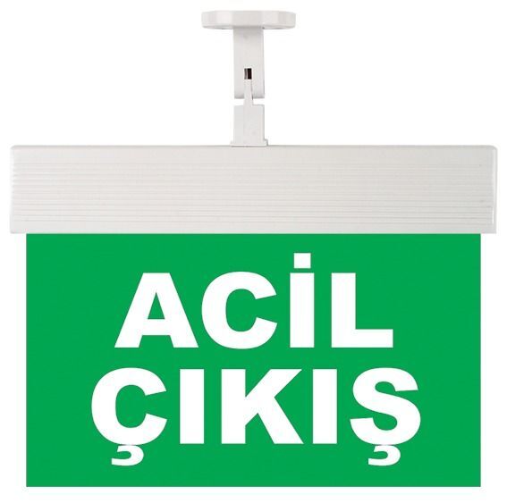 Mutlusan CEXA-8-07 EXIT-Acil Aydınlatma Armatürü 102 038 000807