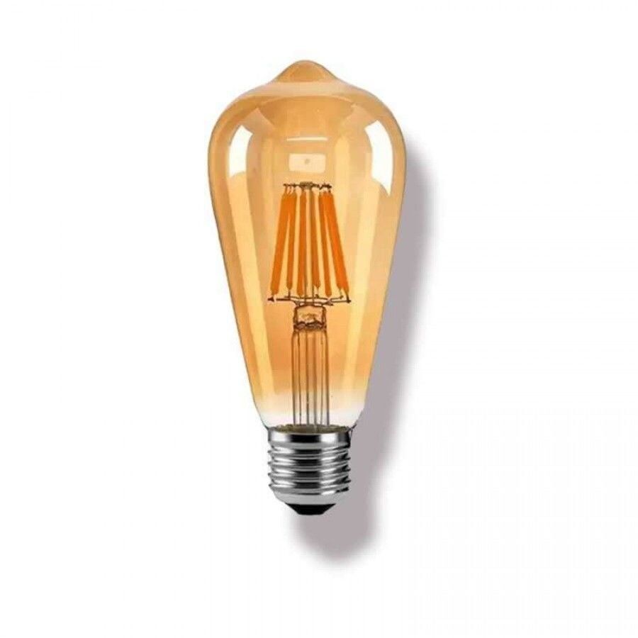 NOAS YL92-0020 6W ST64 Rustik Ampul Amber /1800K E27