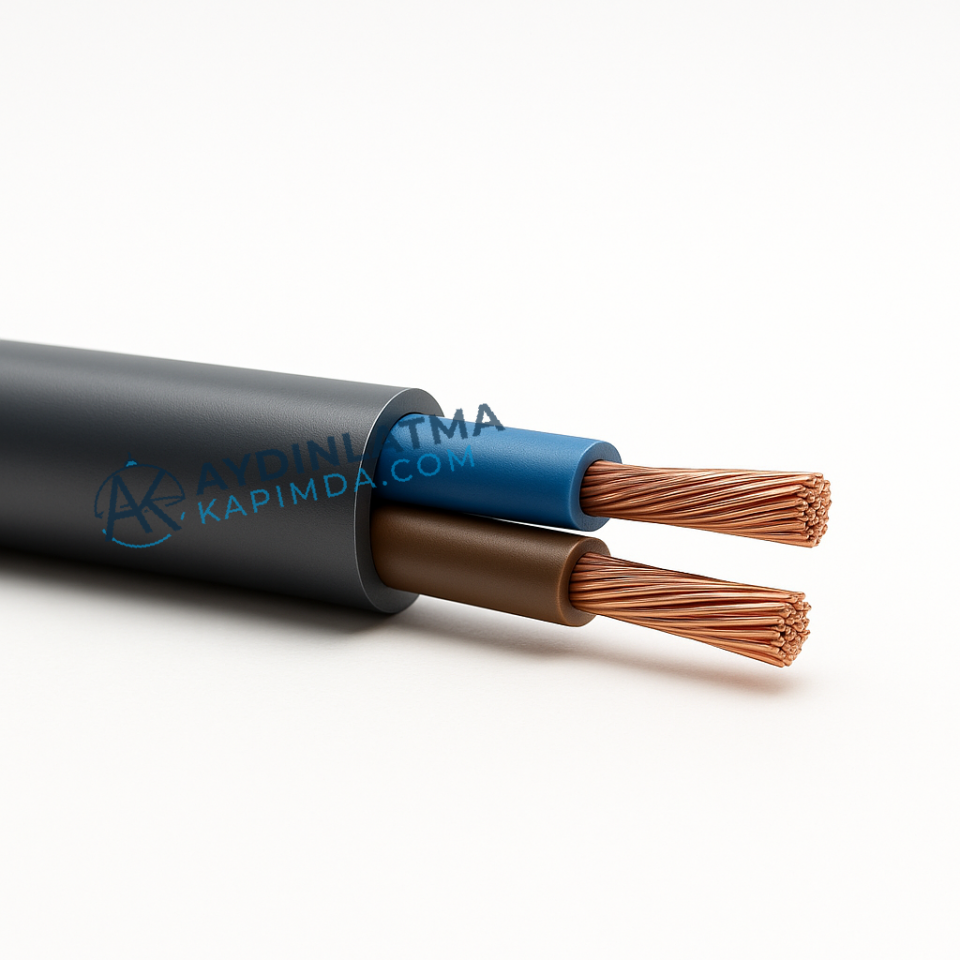 Öznur Kablo - 2X16 N2XH Halogen Free Kablo 100 Metre