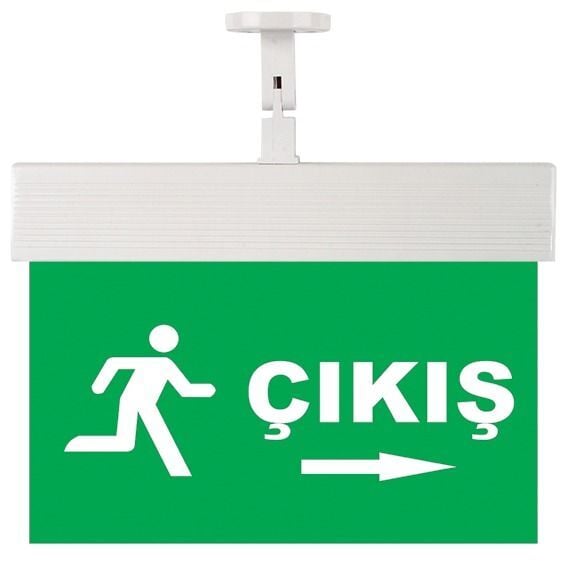 Mutlusan CEXA-8-15 EXIT-Acil Aydınlatma Armatürü 102 038 000815