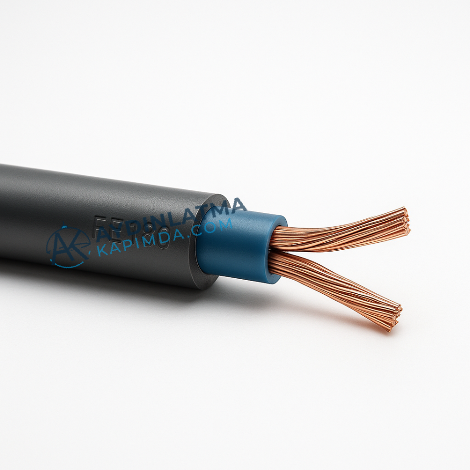 Öznur Kablo - 1X50 N2XH-FE180 Kablo 100 Metre
