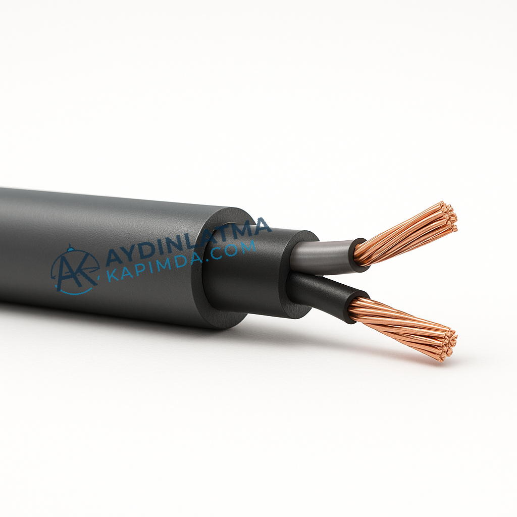 Öznur Kablo - 1X50 N2XH Halogen Free Kablo 100 Metre