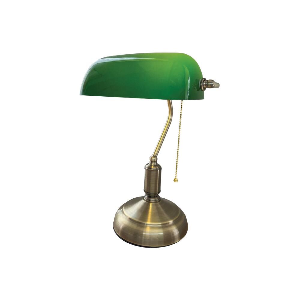 ACK AF10-00526 E27 Duy Yeşil - Banker Masa Lambası