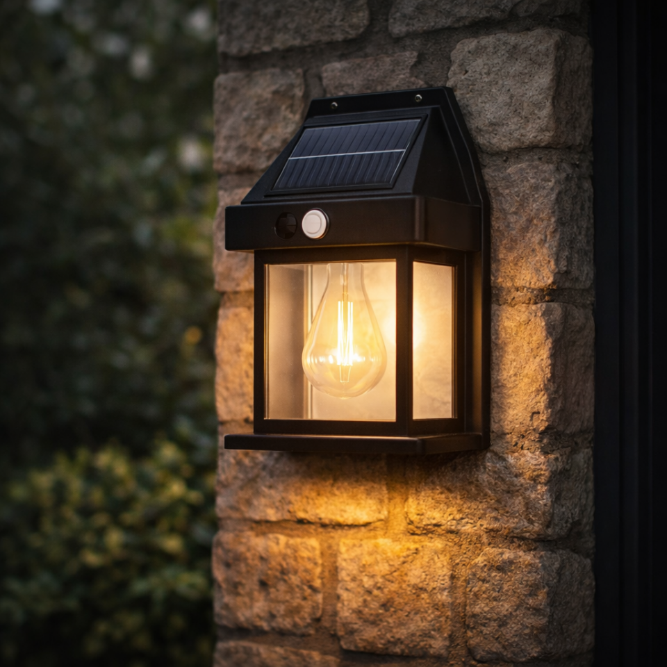 CATA CT-7319 Gece Solar Duvar Apliği