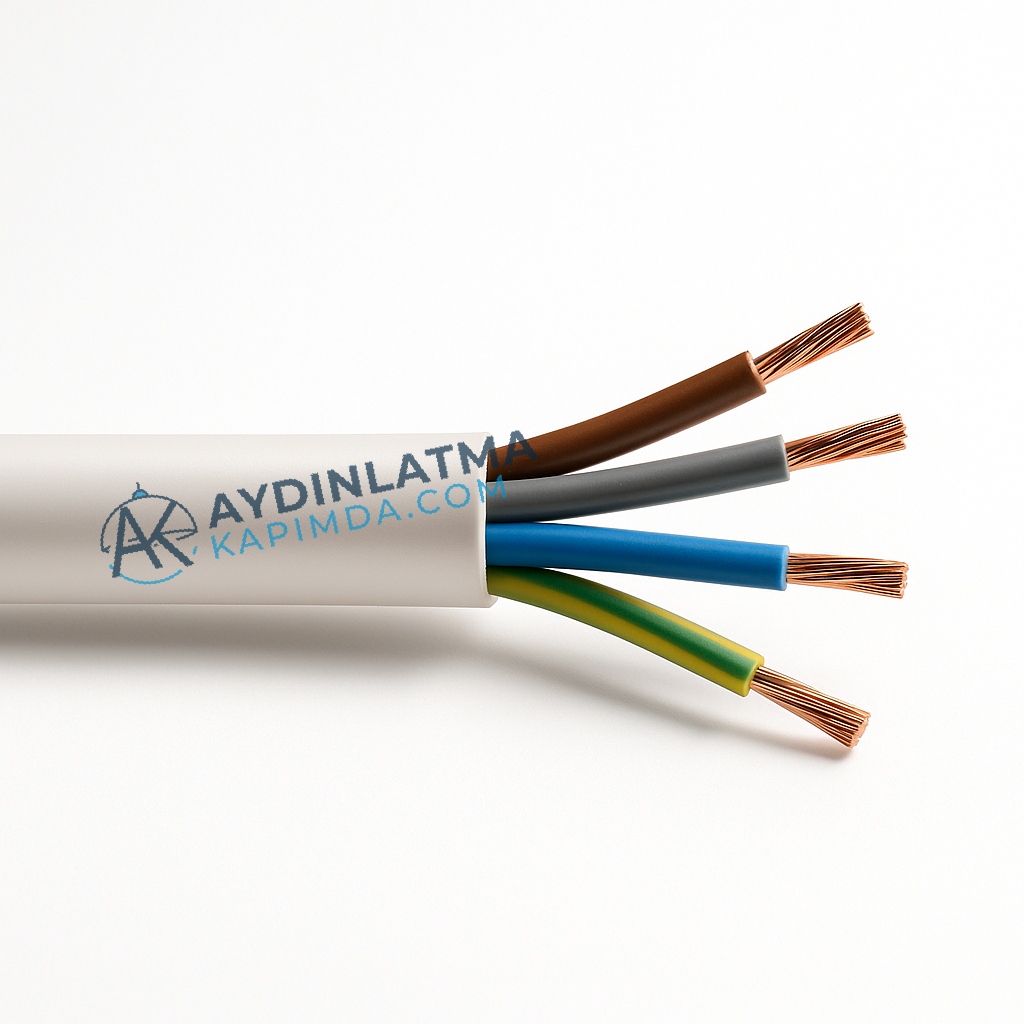 Öznur Kablo - 5x10 mm NYM Antigron 100 Metre