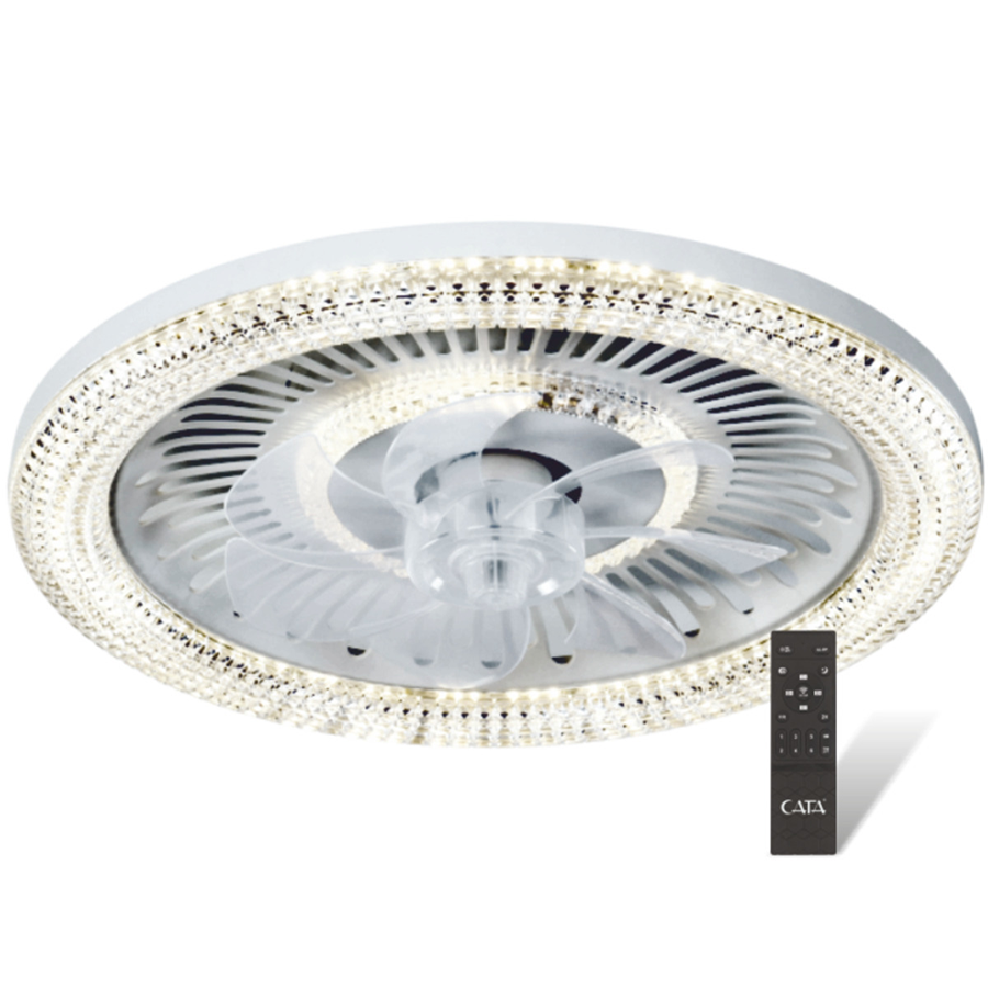 CATA CT-3012 Kristal LED Armatürlü Vantilatör Kumandalı