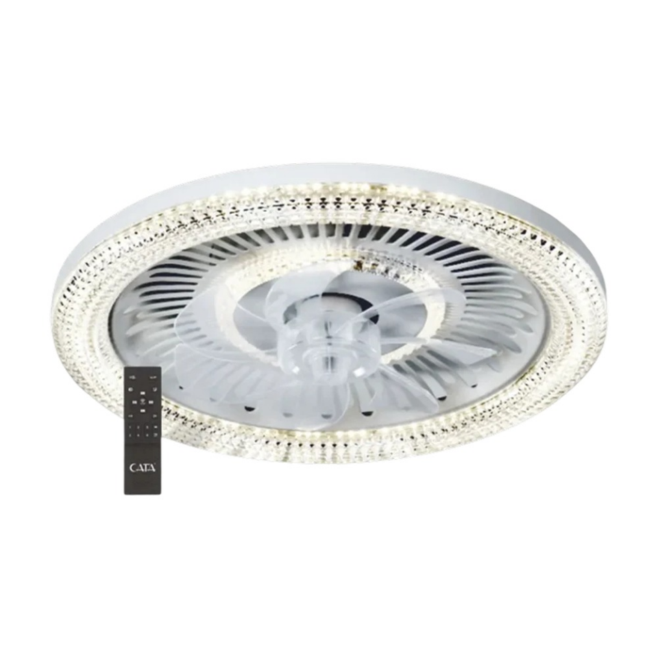 CATA CT-3012 Kristal LED Armatürlü Vantilatör Kumandalı
