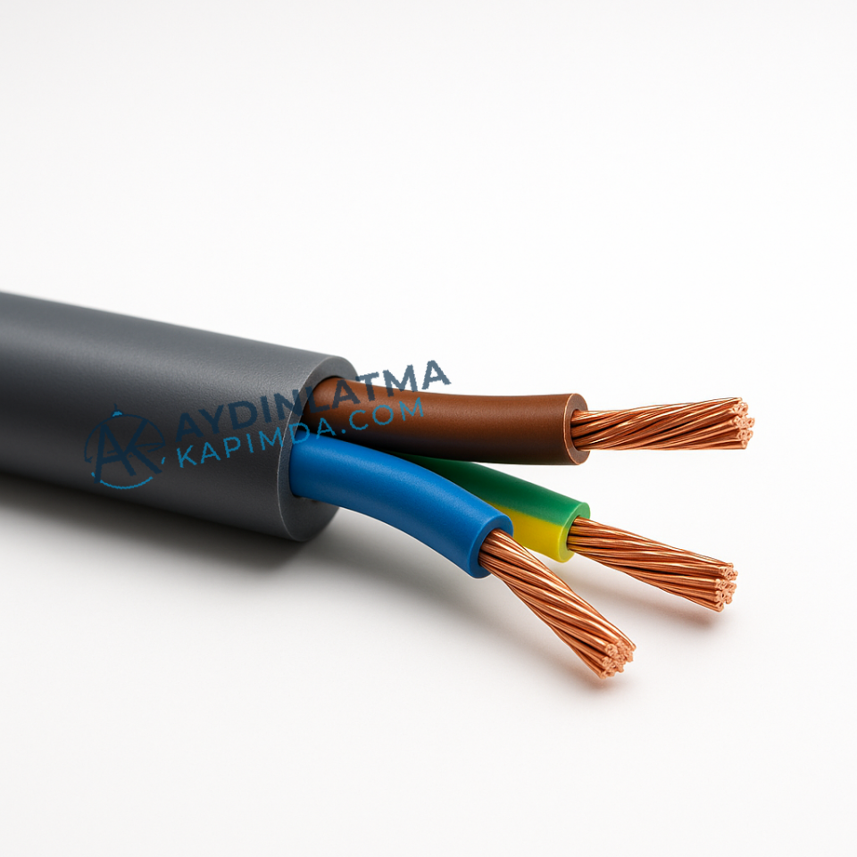 Öznur Kablo - 3X16 N2XH Halogen Free Kablo 100 Metre