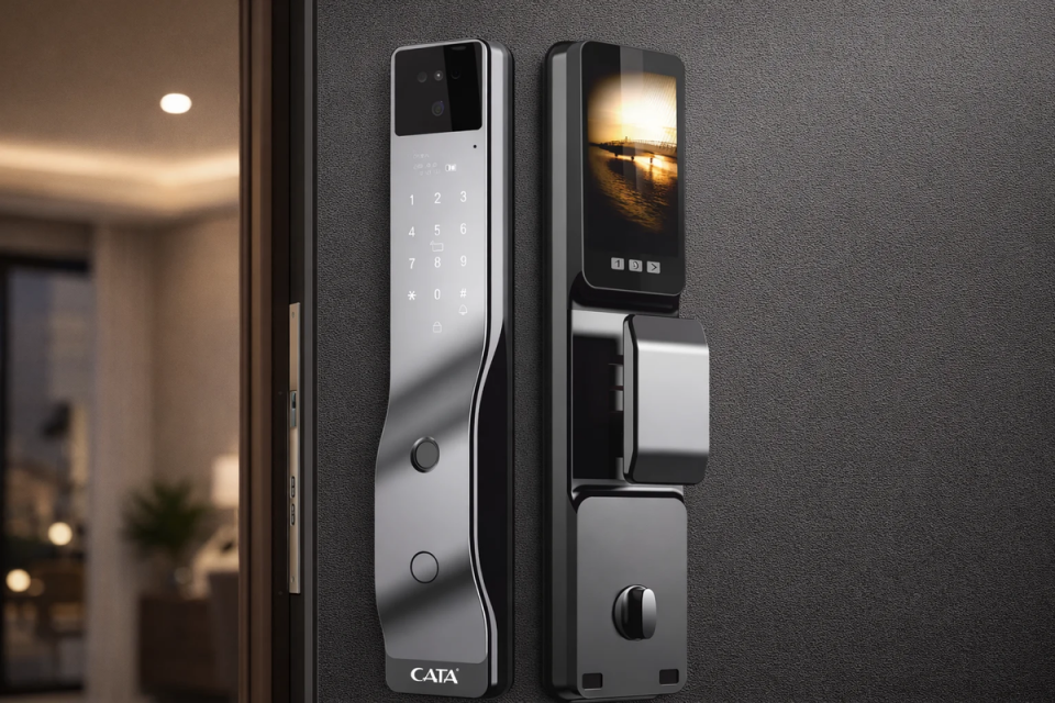 CATA CT-4040 Akıllı Güvenlik Kameralı Kilit