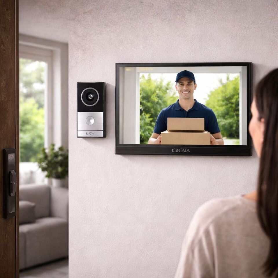 CATA CT-4030 Akıllı Villa Set (Görüntülü Diyafon)