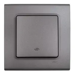 Viko Linnera Life Granit Grisi Permütatör Mekanizma + Düğme (Çerçeve Hariç) 90442031
