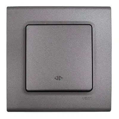 Viko Linnera Life Granit Grisi Permütatör Mekanizma + Düğme (Çerçeve Hariç) 90442031