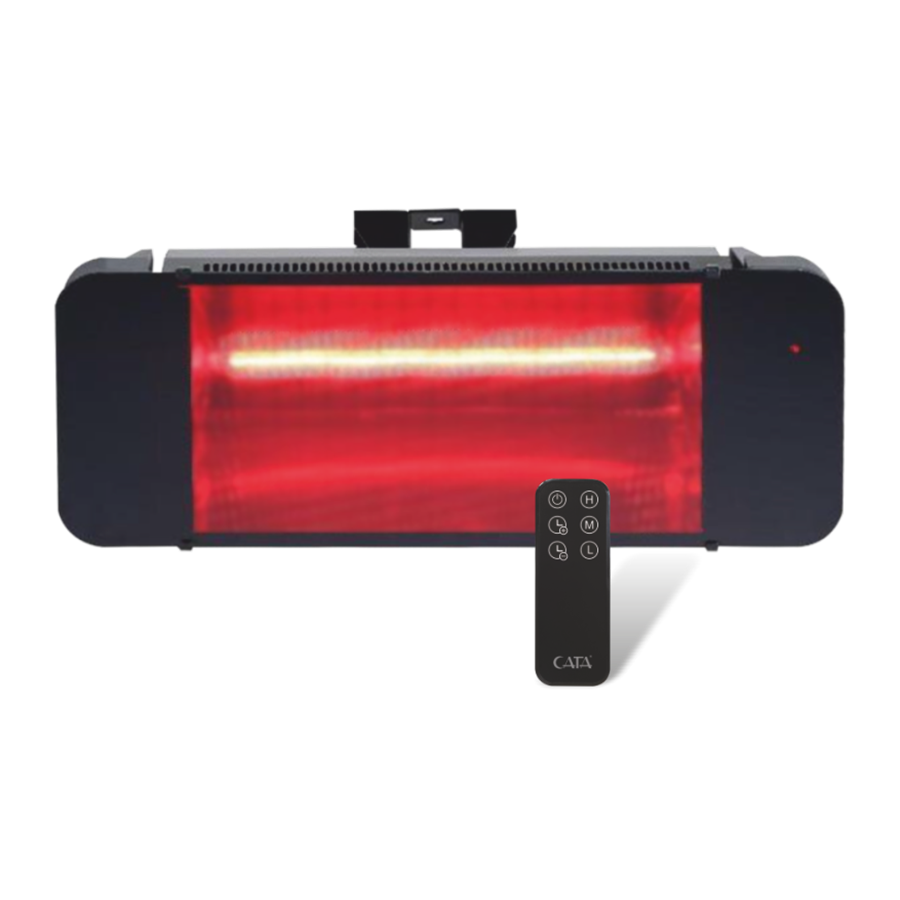 CATA CT-6060 Plazma Dış Mekan Isıtıcı 3 Kadem Isı Ayarlı