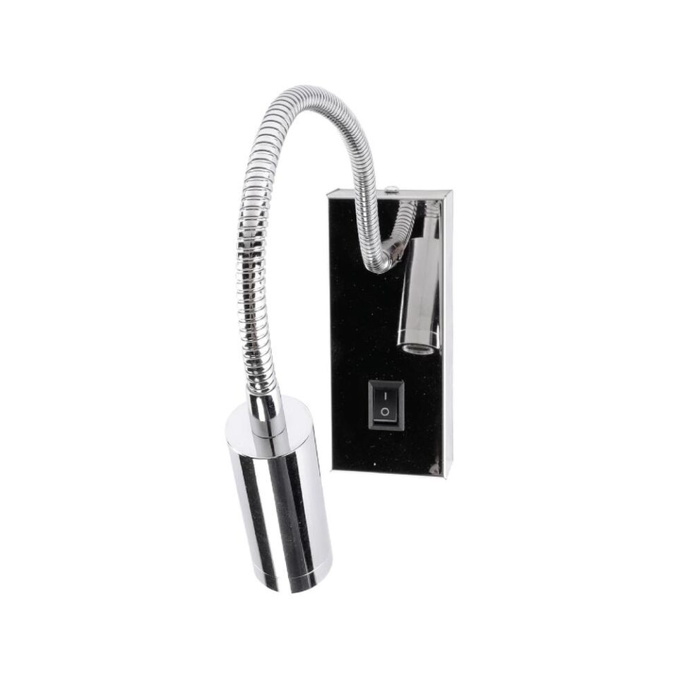 ACK AH09-00305 3W 3000K Gün Işığı LED Spiralli Aplik Krom