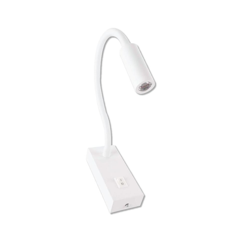 ACK AH09-00300 3W 3000K Gün Işığı LED Spiralli Aplik Beyaz