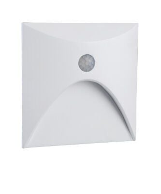 Jupiter LW776 B  3w Beyaz LED 3000K Sensörlü LED Duvar Armatürü