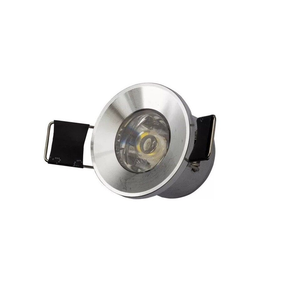 NOAS YL94-0153 Mavi Işık 2W Krom Yıldız Spot