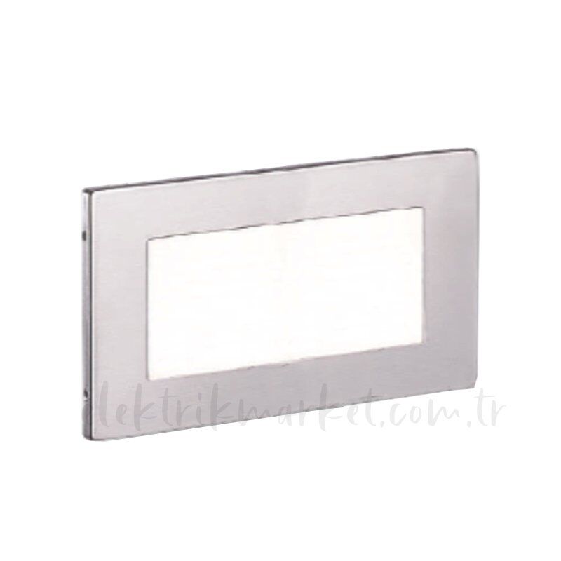 Jupiter LW980 P  1.5 Watt 3000K Gün Işığı Paslanmaz Çelik Led Duvar Armatürü