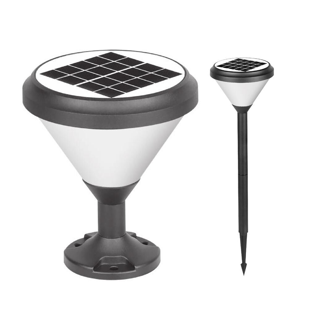 ACK AG60-07831 SOLAR 6500K Kazıklı Bahçe Aydınlatma Armatür 16 LED Çipli