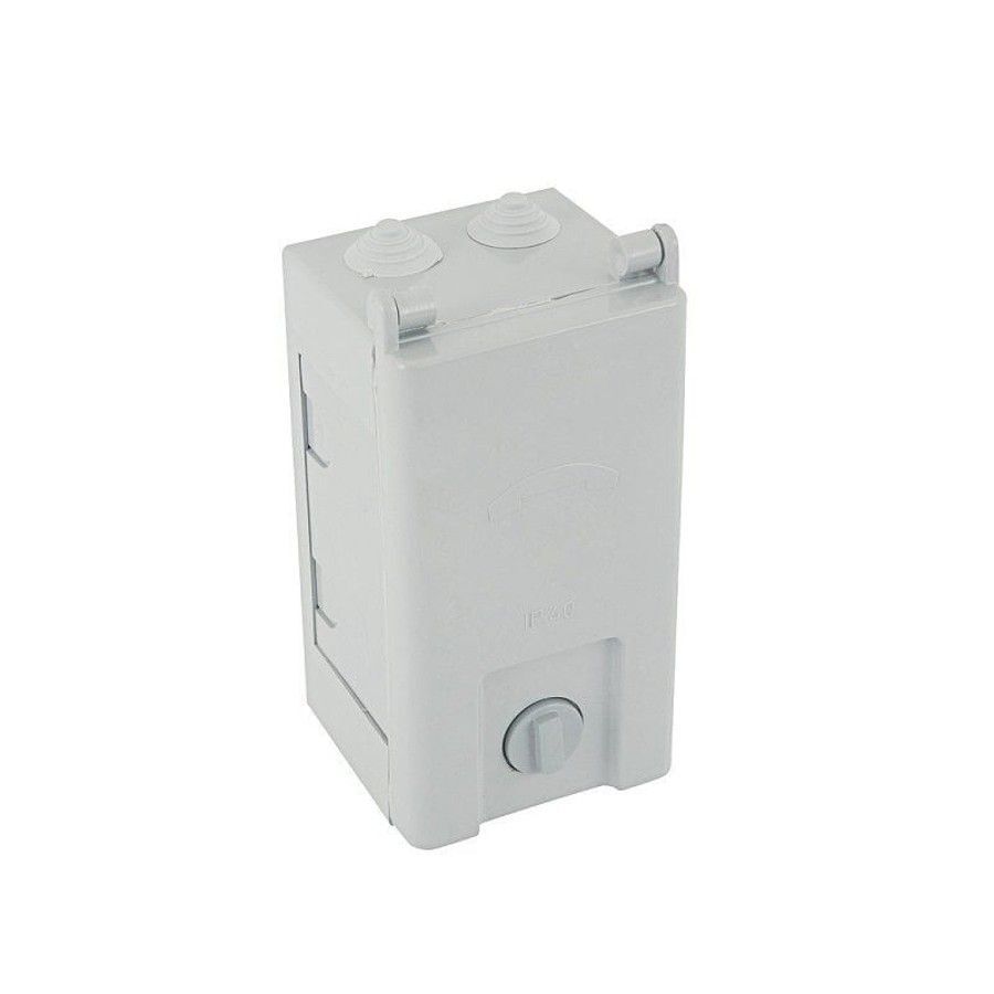 Mutlusan Telefon Dağıtım Kutusu (10-20) Boş Plastik (Kilitli) (Alev Yaymayan) 001 049 201020 00 17
