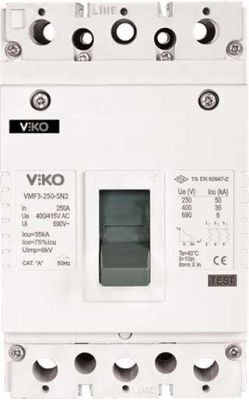 Viko - VMF1-80-4-SN2 4x80A 25ka Sn2 Sabit Kompakt Şalter
