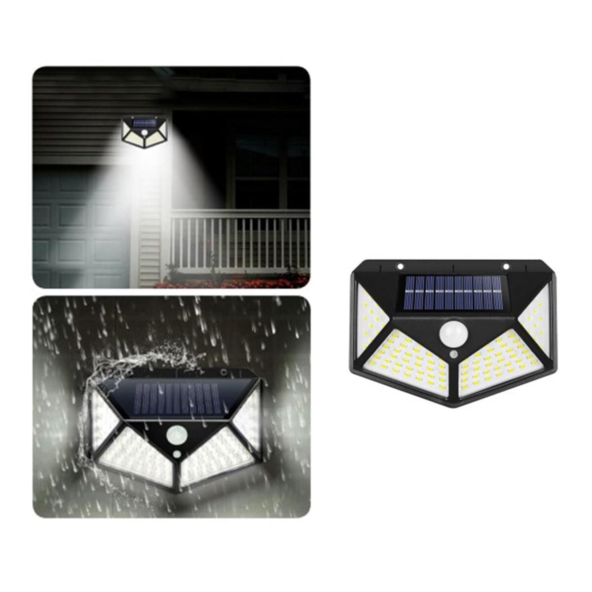 Forlife Solar Sensörlü Duvar Apliği 40W 6500k Beyaz FL-3227
