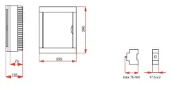 Viko Sıva Üstü Sigorta Kutusu 16-li Halogen Free 90912116
