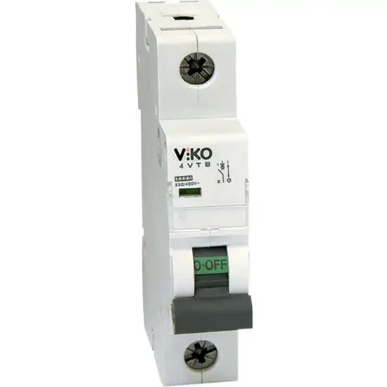 Viko - 4VTB-1B25 1x25A 4,5kA B Tipi Otomatik Sigorta