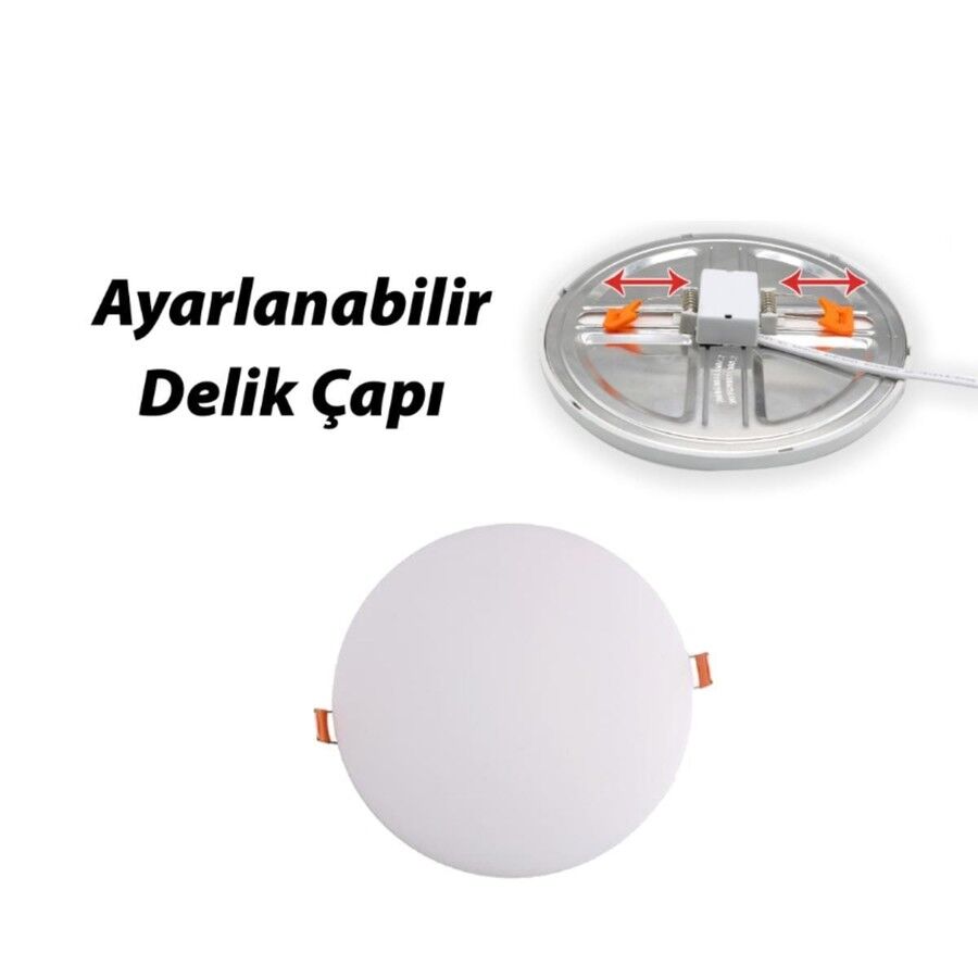 NOAS YL12-3600 36W 6500K Beyaz Işık Sıva Altı Plus Ayarlanabilir LED Panel
