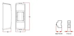 Viko Sıva Üstü Sigorta Kutusu 1-2-Li Beyaz 90914001
