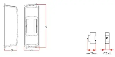 Viko Sıva Üstü Sigorta Kutusu 1-2-Li Beyaz 90914001