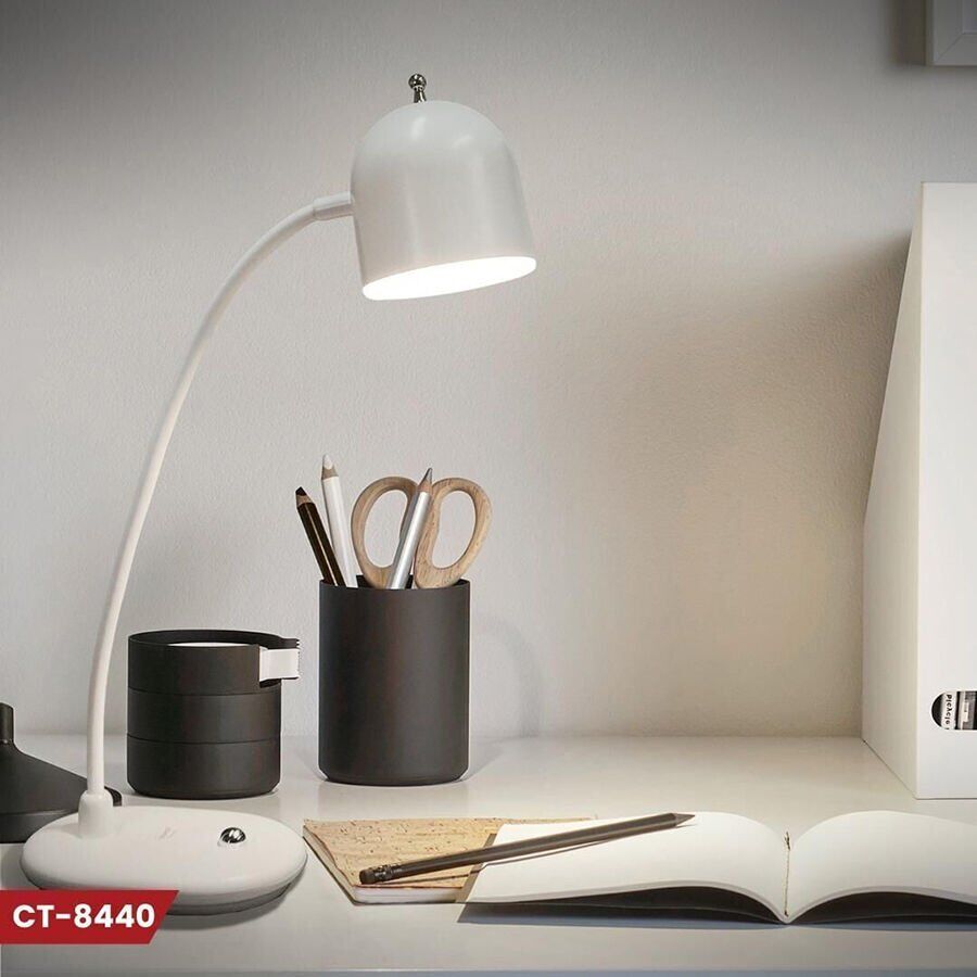 CATA CT-8440B Berlin Şarjlı Masa Lambası Beyaz Renk