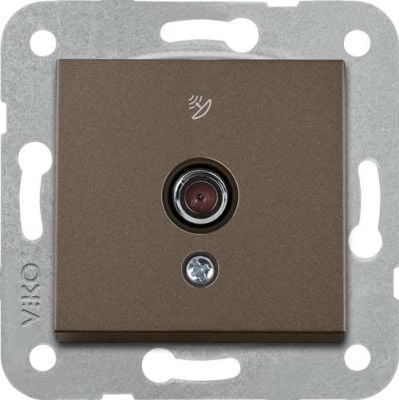 Viko Artline Novella/Trenda Antrasit F Konnektör Uydu Prizi Kapak (Mekanizma Hariç) 92605397