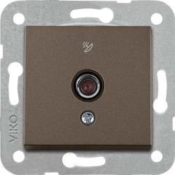 Viko Artline Novella/Trenda Antrasit F Konnektör Uydu Prizi Kapak (Mekanizma Hariç) 92605397