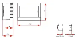 Viko Sıvaüstü Sigorta Kutusu 8-li Halogen Free 90912108