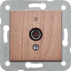 Viko Artline Novella/Trenda Ceviz F Konnektör Uydu Prizi Kapak (Mekanizma Hariç) 92615197