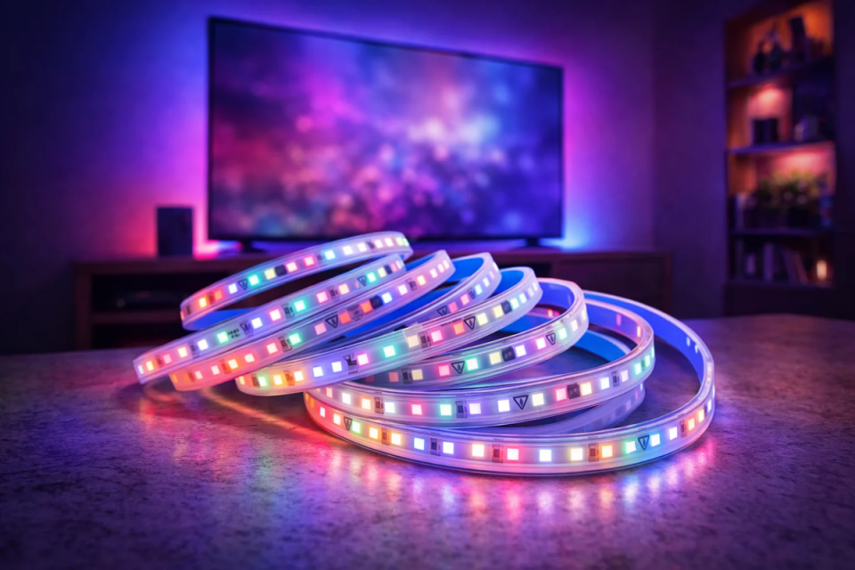 CATA CT-4597 10 Çipli 220v Amber Şerit 240 LED İç Mekan Trafosuz Tak Çalıştır 100 Metre