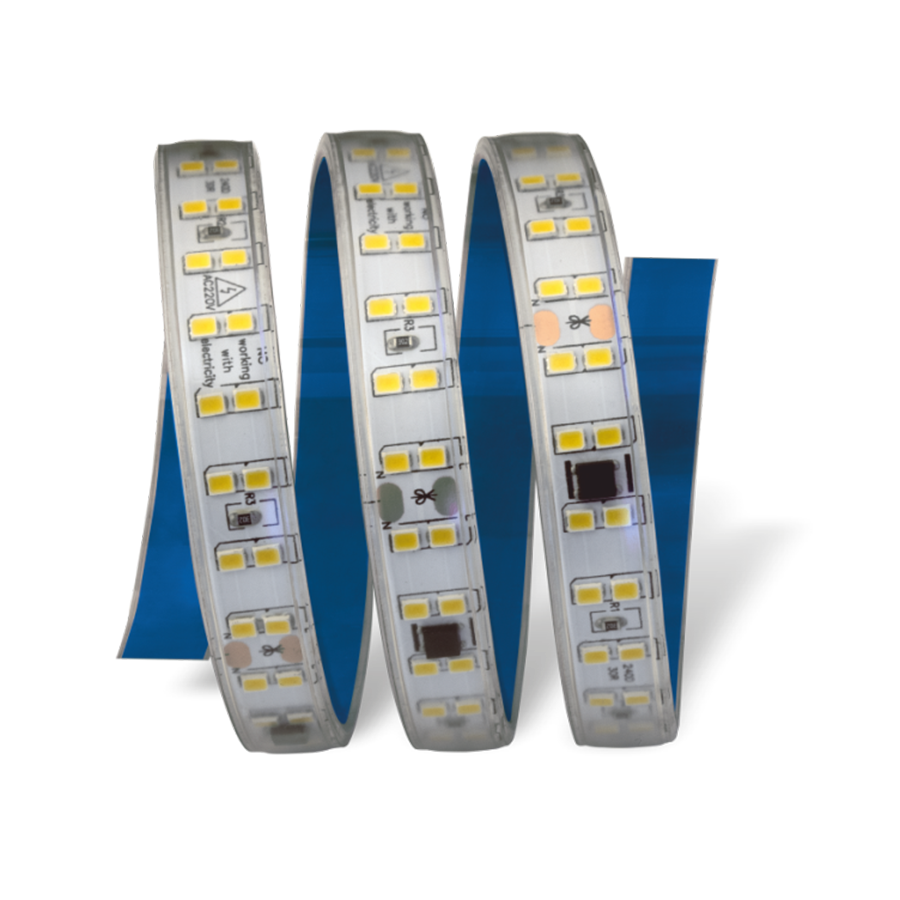 CATA CT-4596 10 Çipli 220v 3200K Gün Işığı Şerit 240 LED İç Mekan Trafosuz Tak Çalıştır 100 Metre
