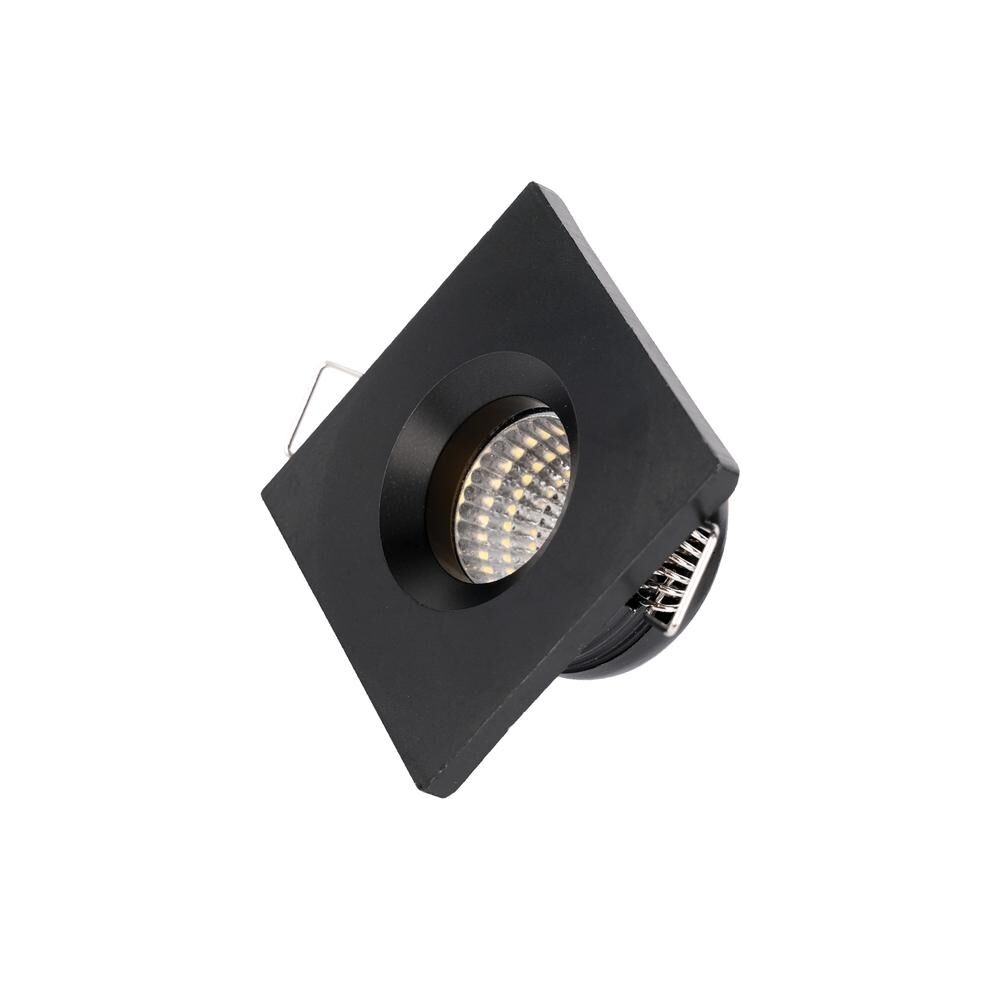 ACK AH07-01761 3W Mavi Sıva Altı LED Spot Armatür Siyah