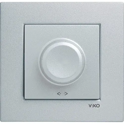 Viko Artline Novella/Trenda Gümüş Pro Dimmer/1-10V Düğme 92605084