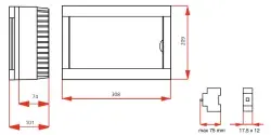 Viko Sıva Üstü Sigorta Kutusu 12-li Halogen Free 90912112