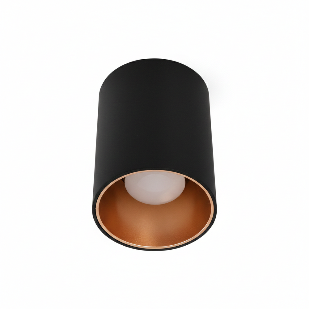 ACK AH12-08591 Siyah Kasa - Mat Rose Sıva Üstü Dekoratif Armatür