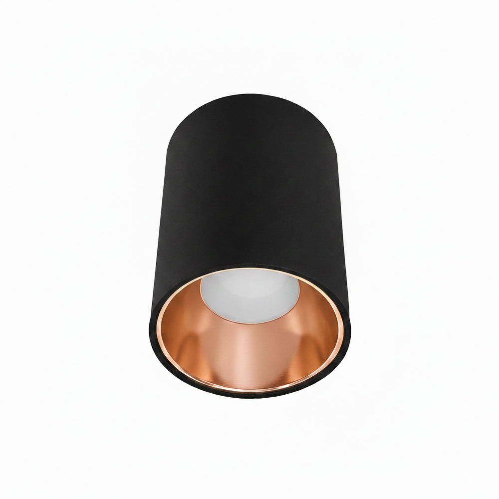 ACK AH12-08571 Siyah Kasa - Rose Sıva Üstü Dekoratif Armatür