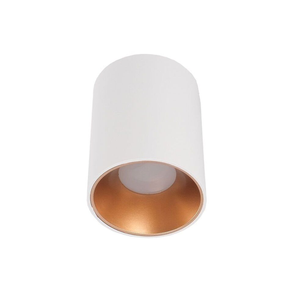 ACK AH12-08590 Beyaz Kasa - Mat Rose Sıva Üstü Dekoratif Armatür