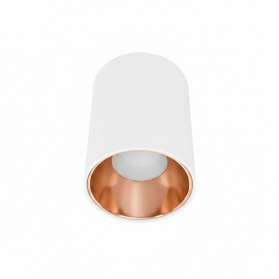 ACK AH12-08570 Beyaz Kasa - Rose Sıva Üstü Dekoratif Armatür