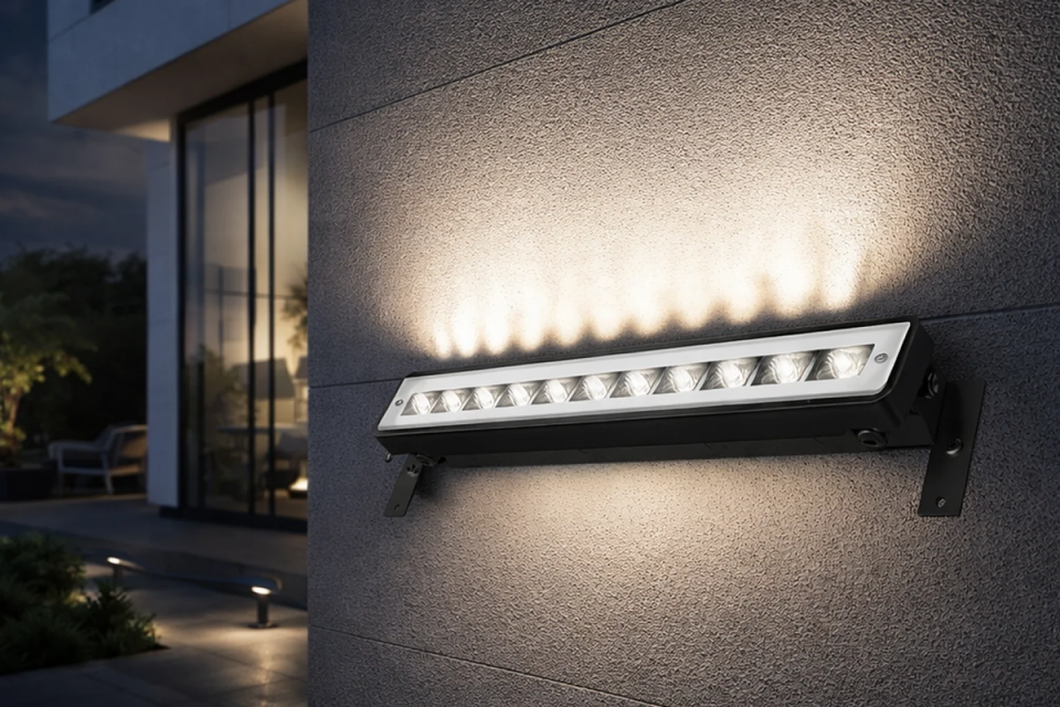 CATA CT-4795-A Amber Işık 15W Platinium Wall Washer