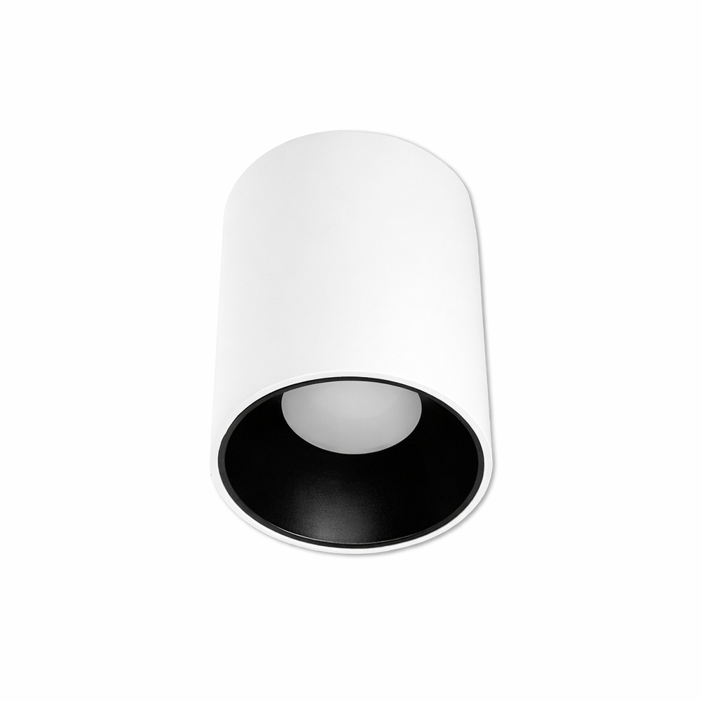 ACK AH12-08510 Beyaz Kasa - Siyah Sıva Üstü Dekoratif Armatür