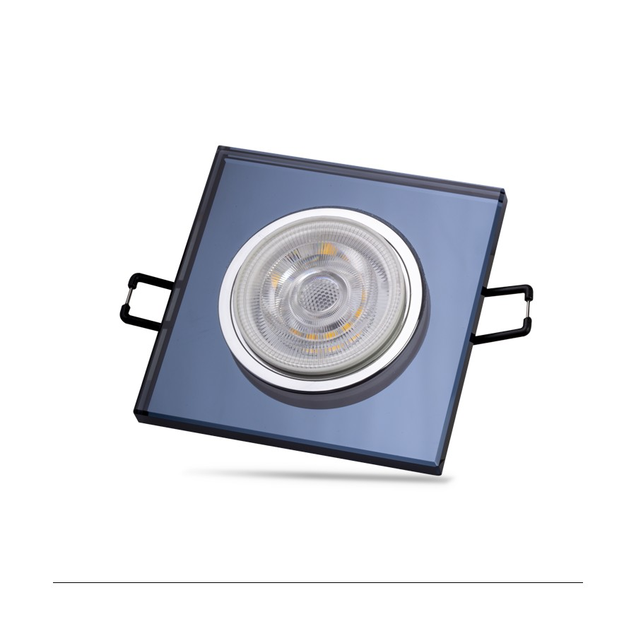 NOAS YL65-1630 Hades Kare Dekoraitf Cam Boş Kasa